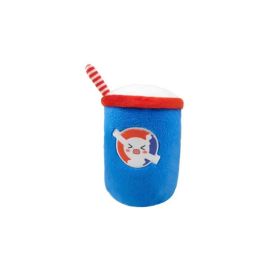 4-in-1 Fast Food Bucket Dog Toy Set, Squeaky Plush Bucket, Fries, Soda & Burger, (Option: Soda)